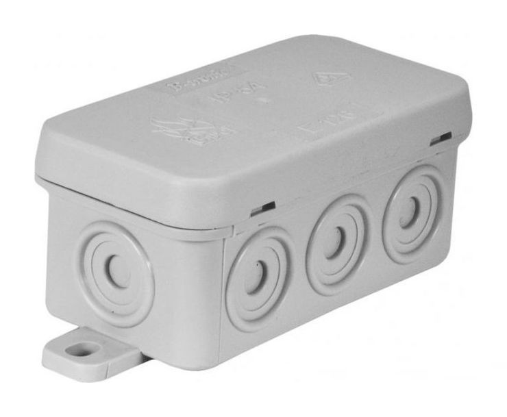 Virštinkinė paskirstymo dėžutė Vilma, 75x37x39mm, 650° C, IP54, pilkos sp.-0