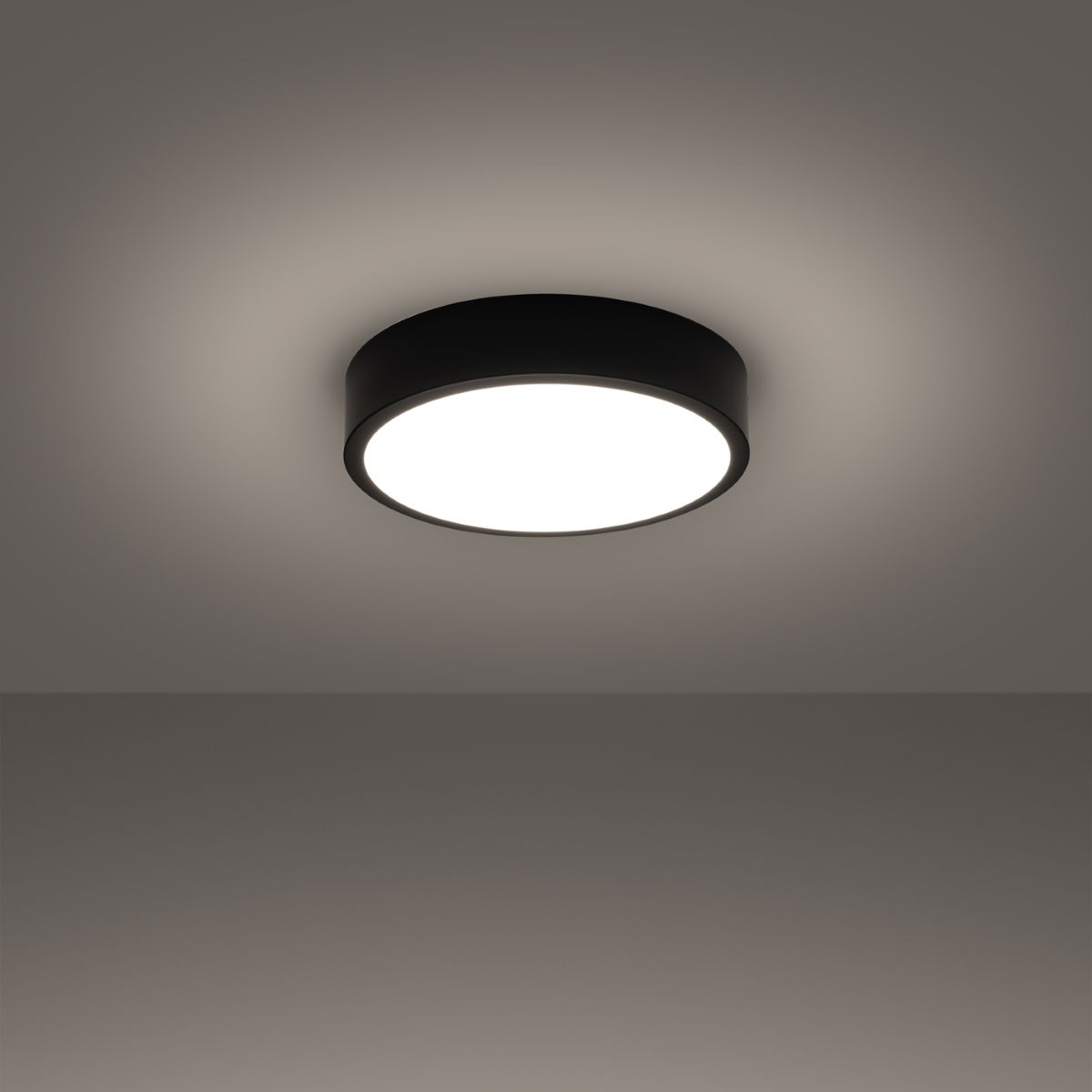 Lubinis LED šviestuvas SOLLUX ONYX 30 3000K, juodas-2