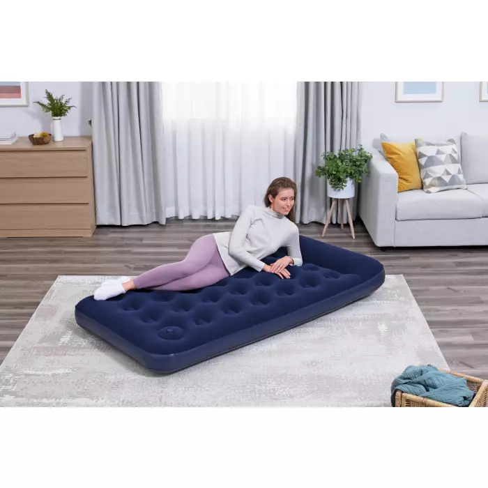 Pripučiamas čiužinys BESTWAY Air Mattress Twin Built-in Foot Pump, 188 x 99 x 28 cm-1