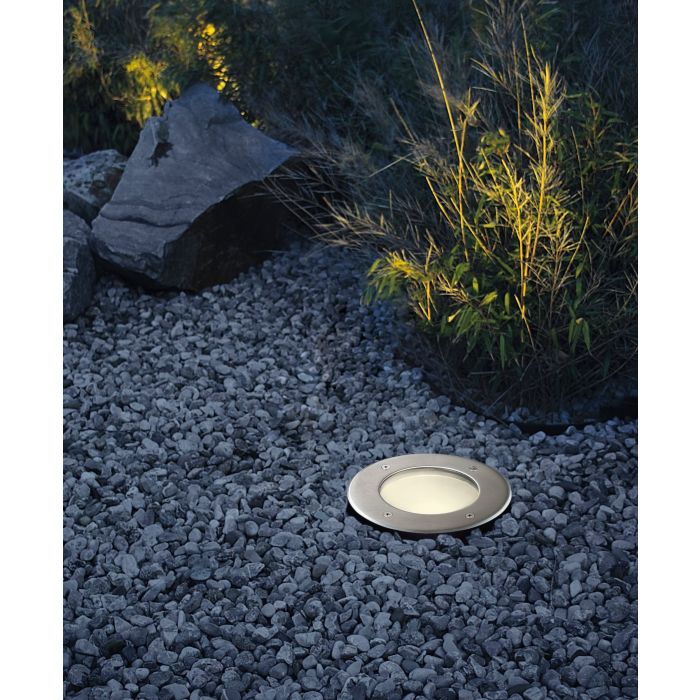 Lauko LED šviestuvas į grindinį EGLO LAMEDO, IP65, 3000K, 1x2,5W, 230lm, ⌀10x6,5cm - 4