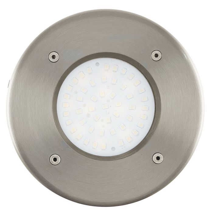 Lauko LED šviestuvas į grindinį EGLO LAMEDO, IP65, 3000K, 1x2,5W, 230lm, ⌀10x6,5cm-0
