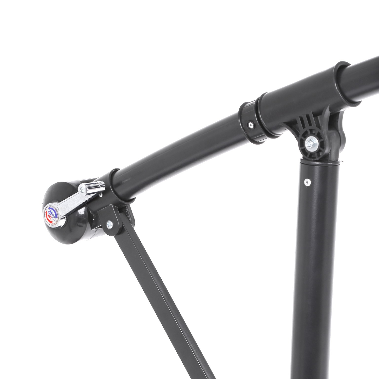 Lauko skėtis Malabo 300 cm, Grey / Light Grey - 5
