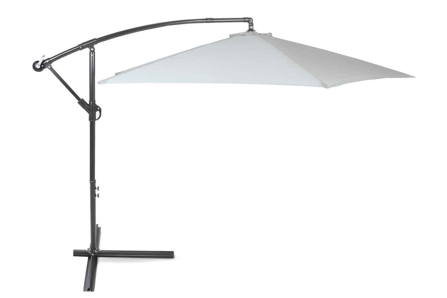 Lauko skėtis Malabo 300 cm, Grey / Light Grey-0