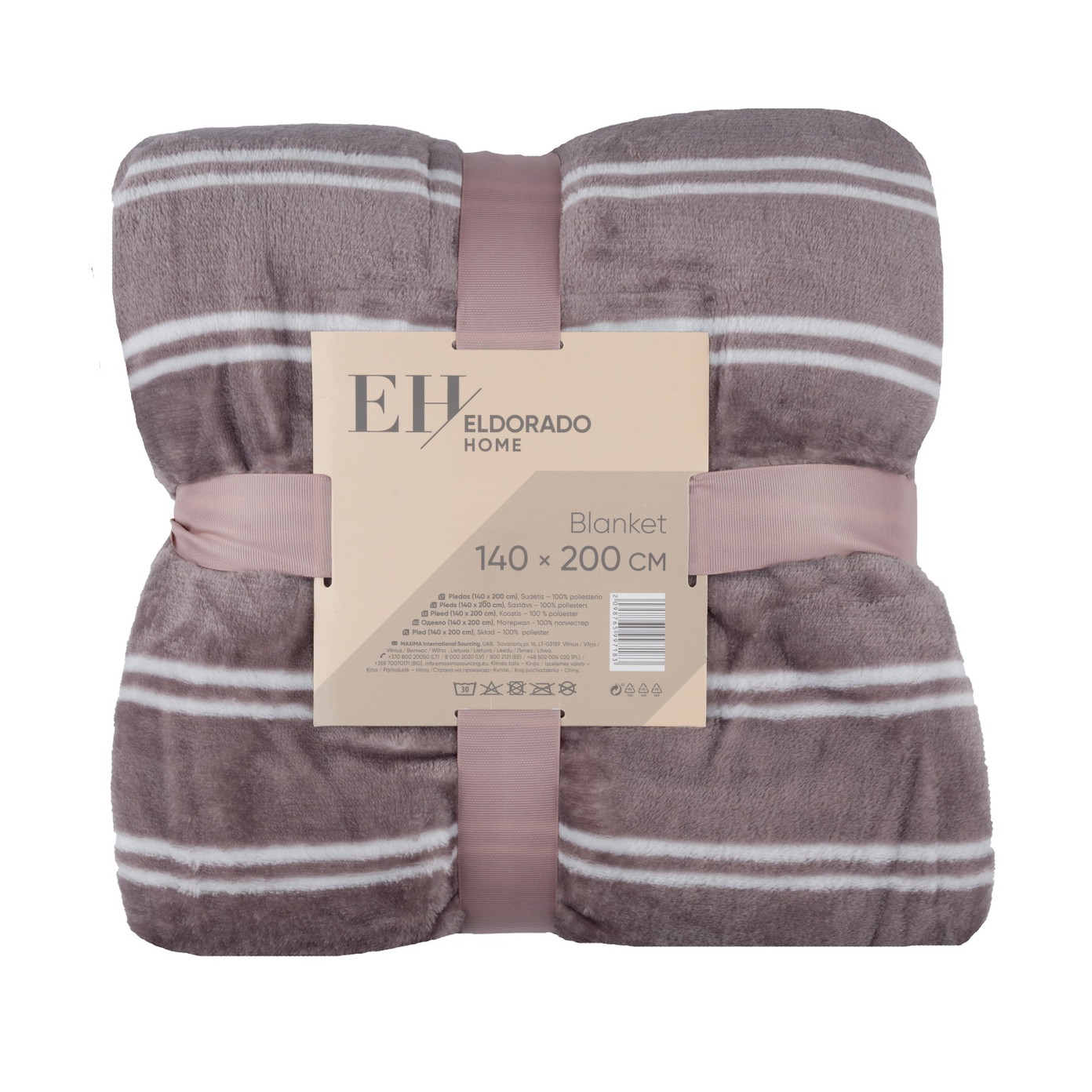 Pledas ELDORADO HOME, 140 x 200 cm, 100% poliesterio-0