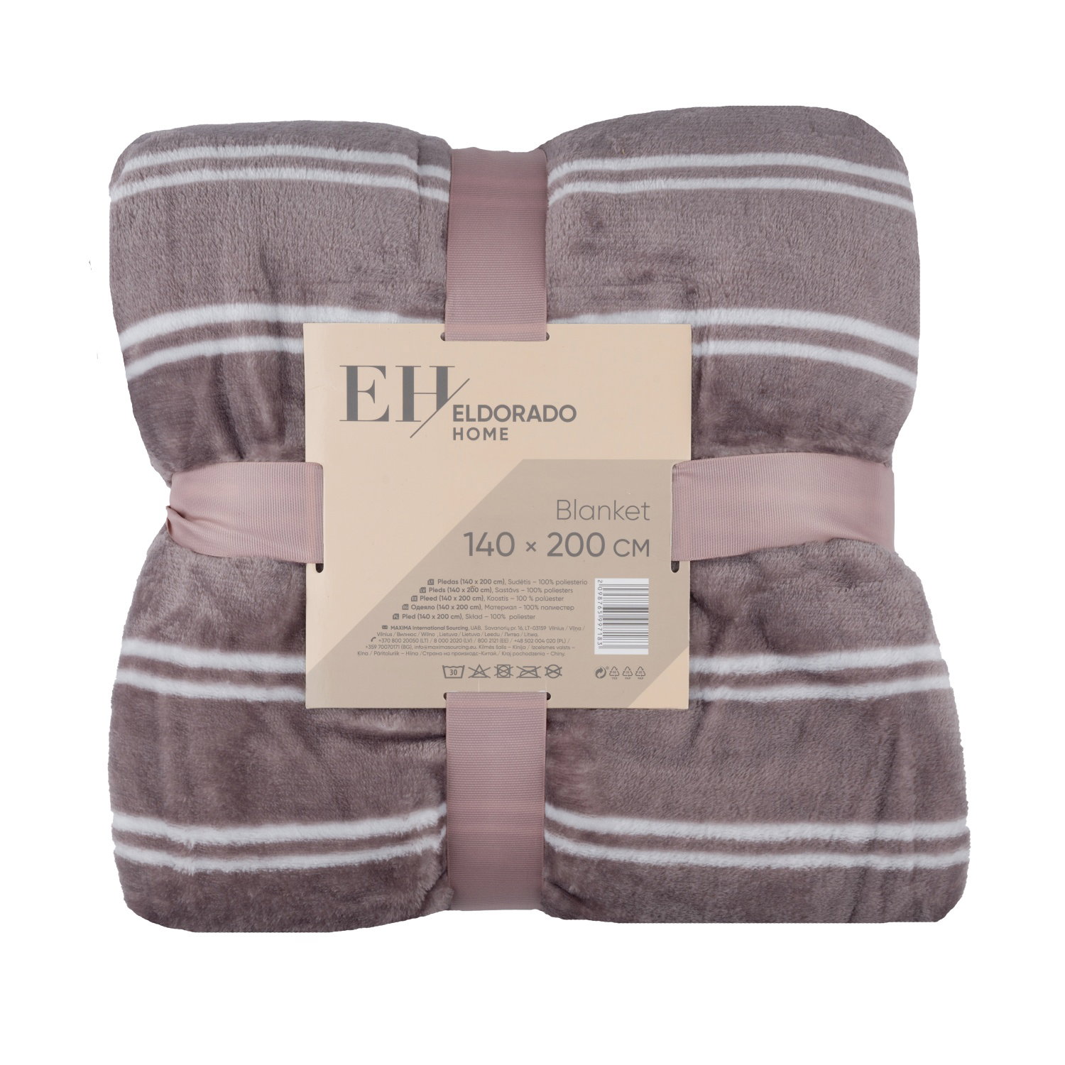 Pledas ELDORADO HOME, 140 x 200 cm, 100% poliesterio-0