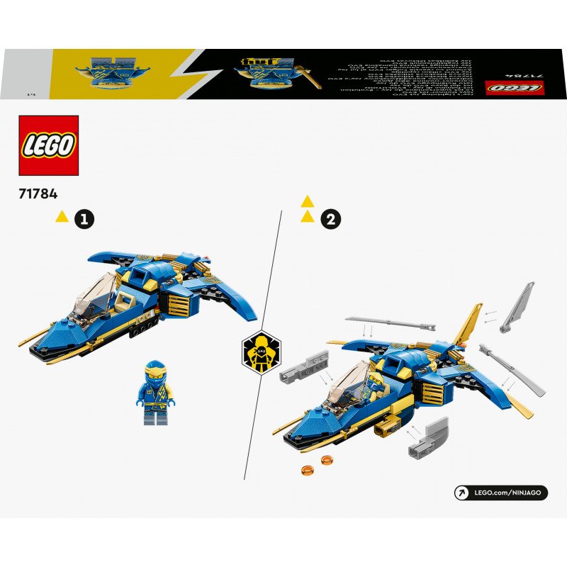 Konstruktorius LEGO NINJAGO JAY’S LIGHTNING JET EVO - 2
