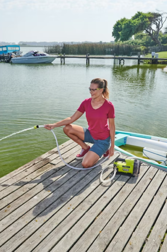 Akumuliatorinis vandens siurblys RYOBI RY18TPXA-0 ONE+, 18V, 16,5 m - 4