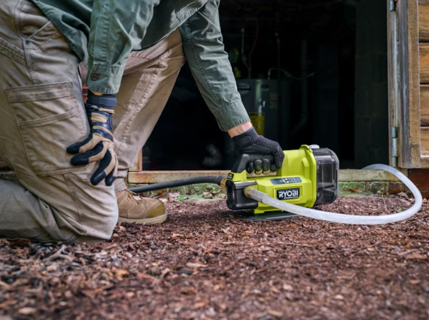 Akumuliatorinis vandens siurblys RYOBI RY18TPXA-0 ONE+, 18V, 16,5 m-1