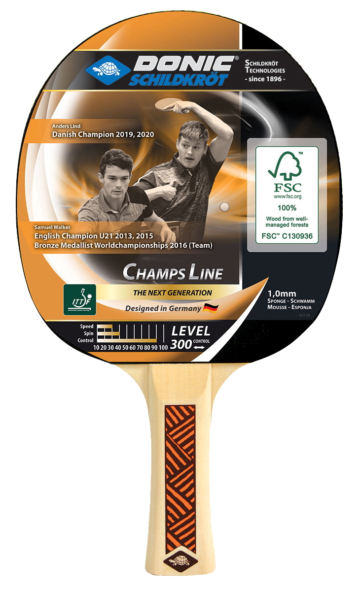Stalo teniso raketė DONIC Champs 300-0