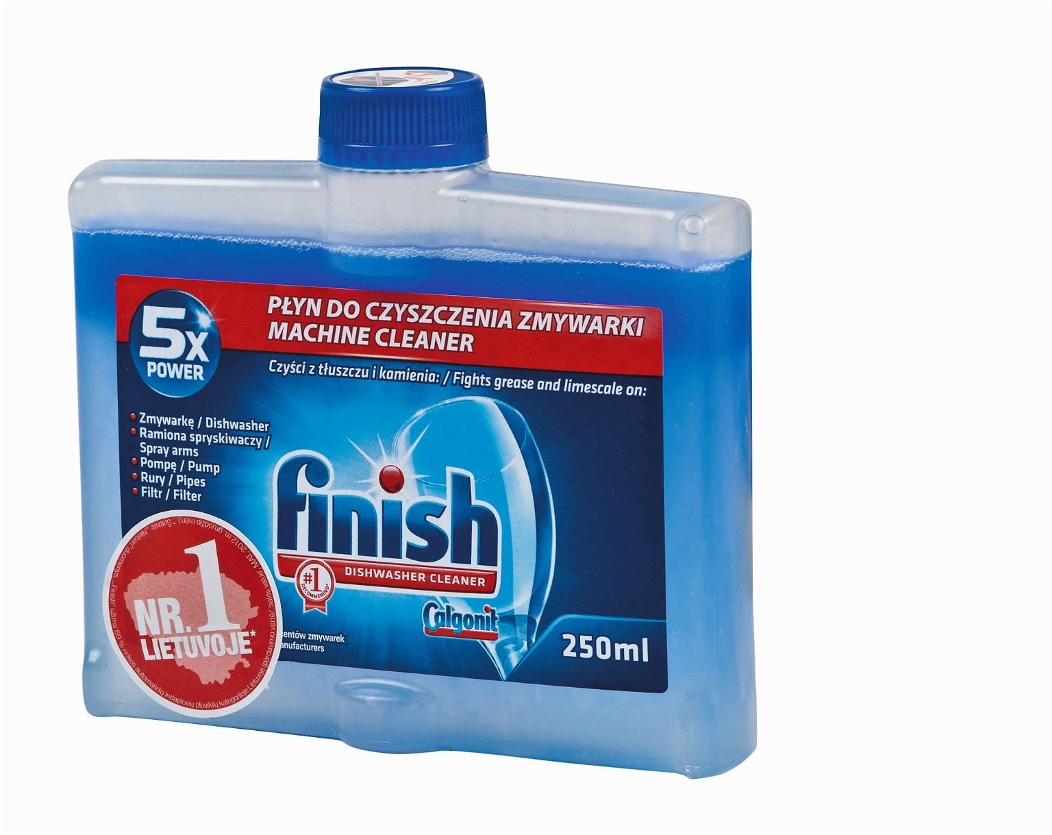 Indaplovių nuosėdų valiklis FINISH Hygiene, 250 ml