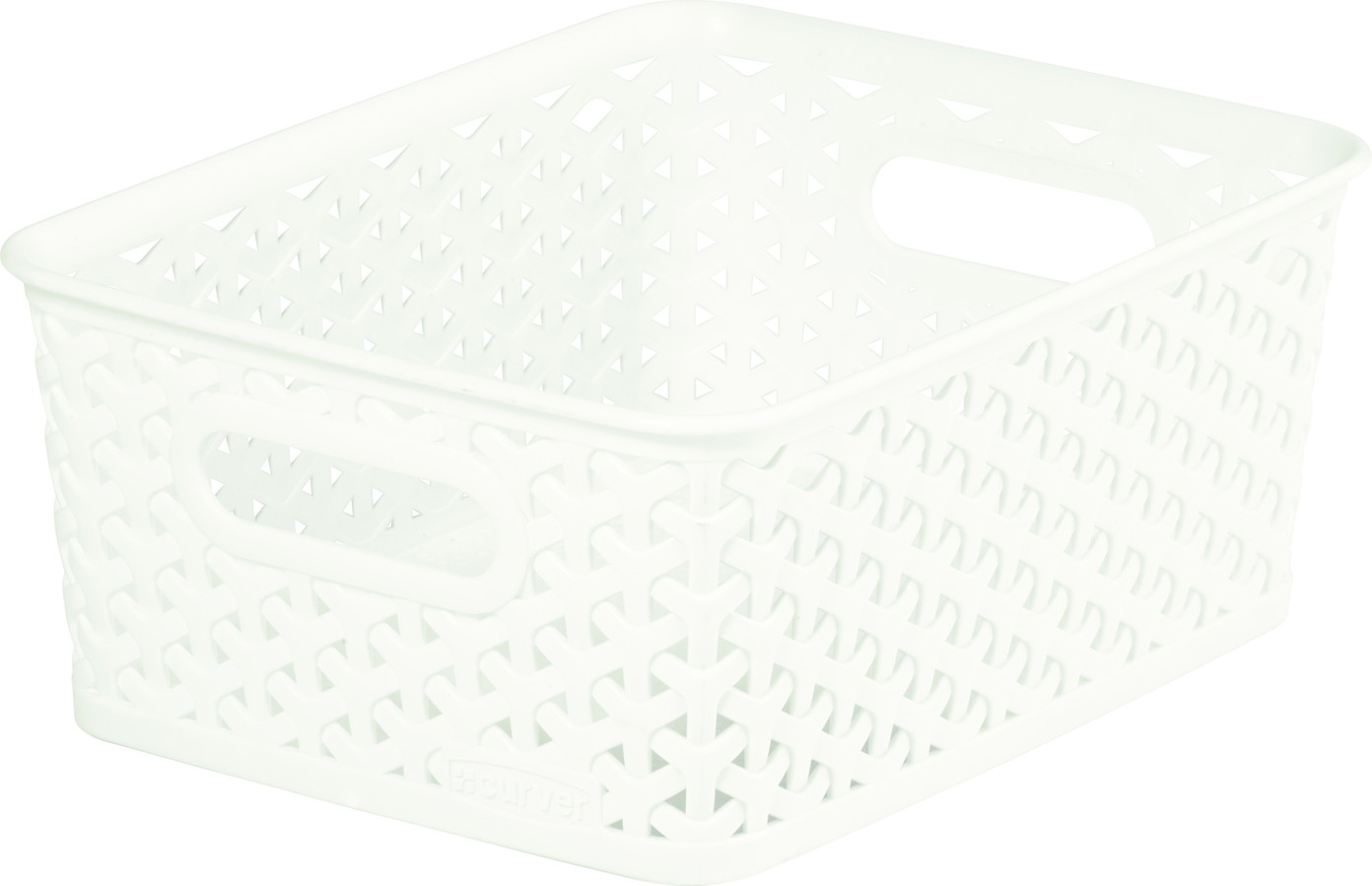 Plastikinis krepšys CURVER MY STYLE, baltos spalvos, h10 x 25,5 x 19,6 cm, 8 L-0