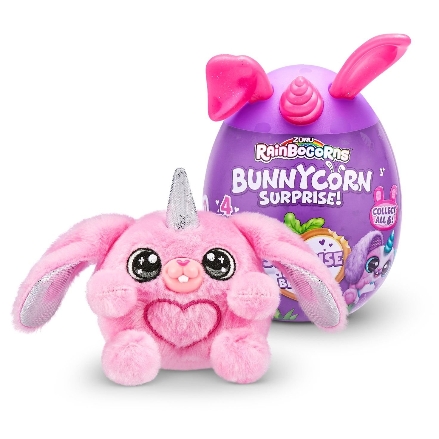 Pliušinis žaislas su aksesuarais RAINBOCORNS Bunnycorn - 3