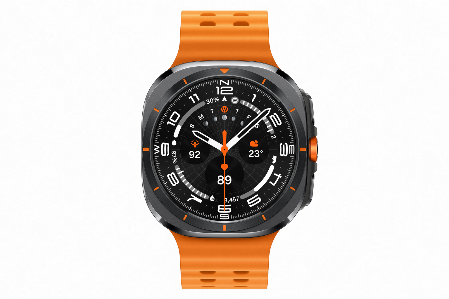 Išmanusis laikrodis Samsung Galaxy Watch Ultra, LTE, 45 mm, pilka-1