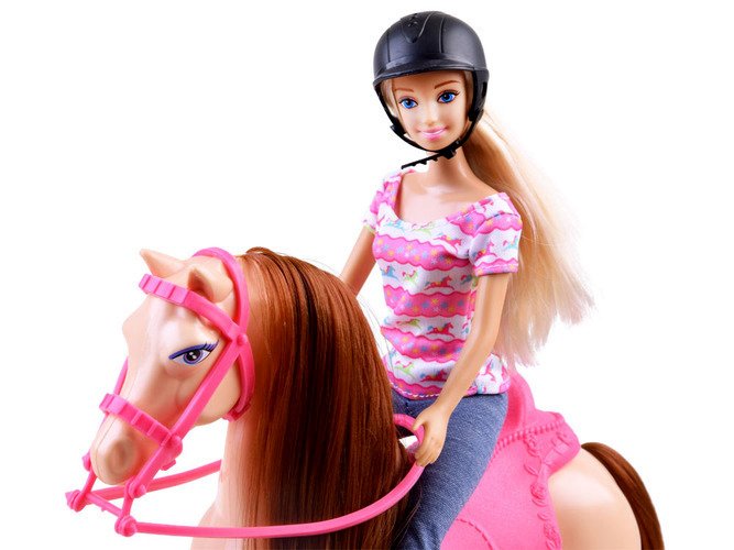 Lėlė Anlily su arkliuku ir priedais - 5