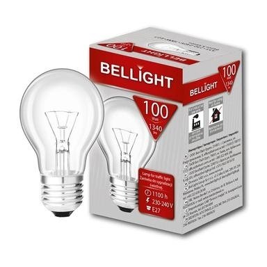 Halogeninė lemputė BELLIGHT, E27, A55, 100 W, 2700 K, 230 V - 3