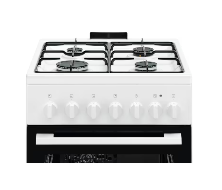 Dujinė viryklė su elektrine orkaite ELECTROLUX LKK520032W, 50 cm-1