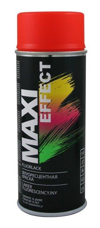 Purškiami fluorescenciniai dažai MAXI COLOR, raudonos sp., 400 ml