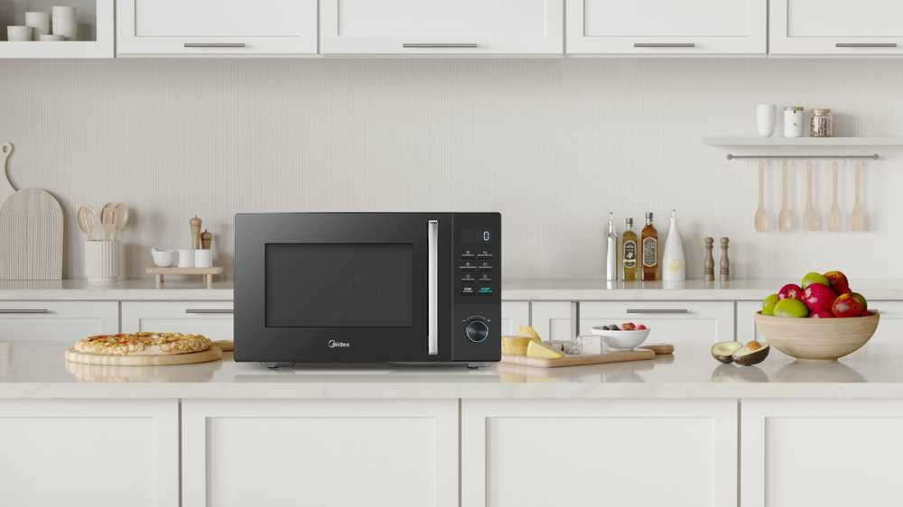 Mikrobangų krosnelė Midea AM25VB(BK), 25 L - 4