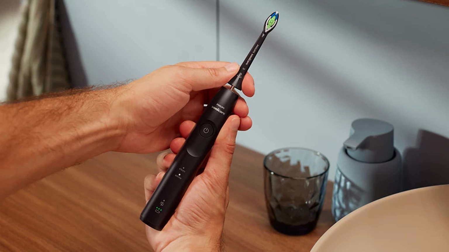 Elektrinis dantų šepetėlis PHILIPS Sonicare 5500 HX7111/01 - 4