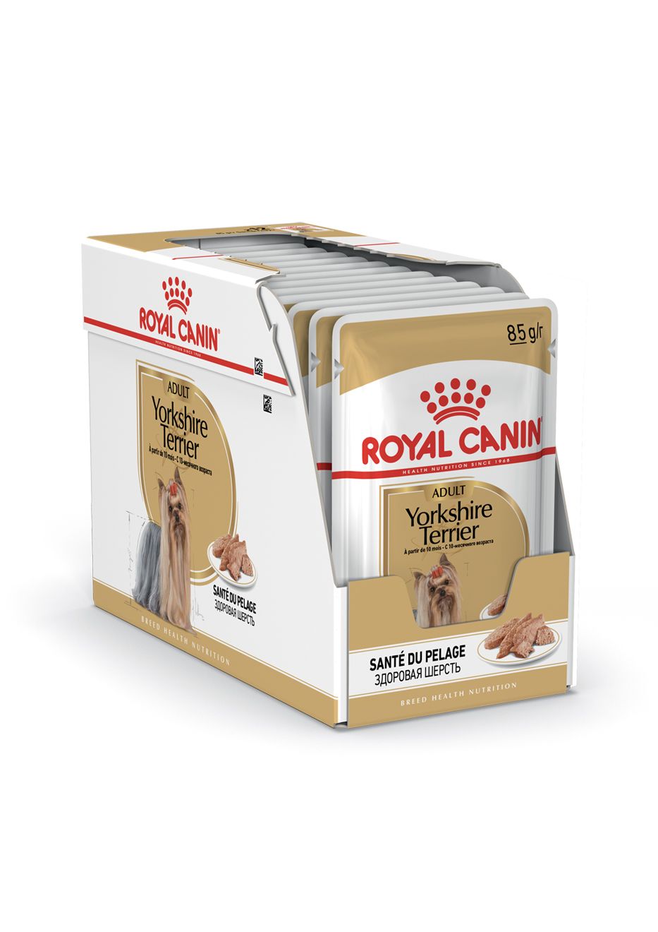 Šlapias šunų ėdalas jorkšyrų terjierams ROYAL CANIN YORKSHIRE WET, 12x85 g-0