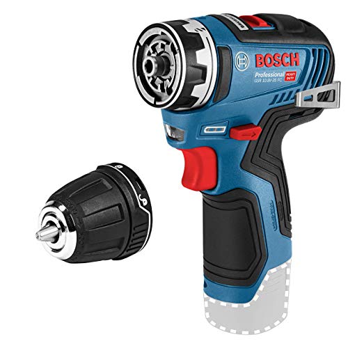 Akumuliatorinis suktuvas-gręžtuvas BOSCH PRO GSR 12V-35 FC, 12V (FlexiClick, L-BOXX)-0