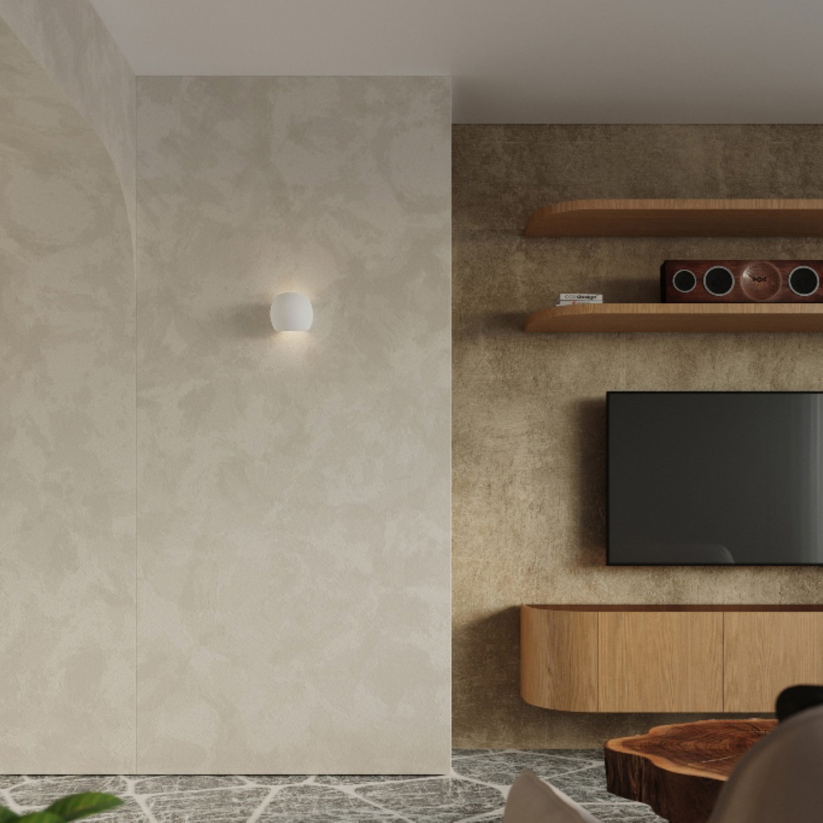 Sieninis šviestuvas SOLLUX GLOBE, 60 W - 8