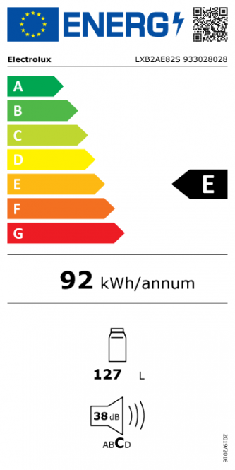 Įmontuojamas šaldytuvas be šaldiklio Electrolux 600 serija LXB2AE82S - 4