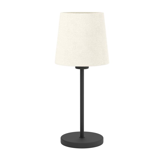 Stalinis šviestuvas EGLO FEBRES, 1xE27, 60W, juodos/baltos sp., Ø18cm, h44cm-0