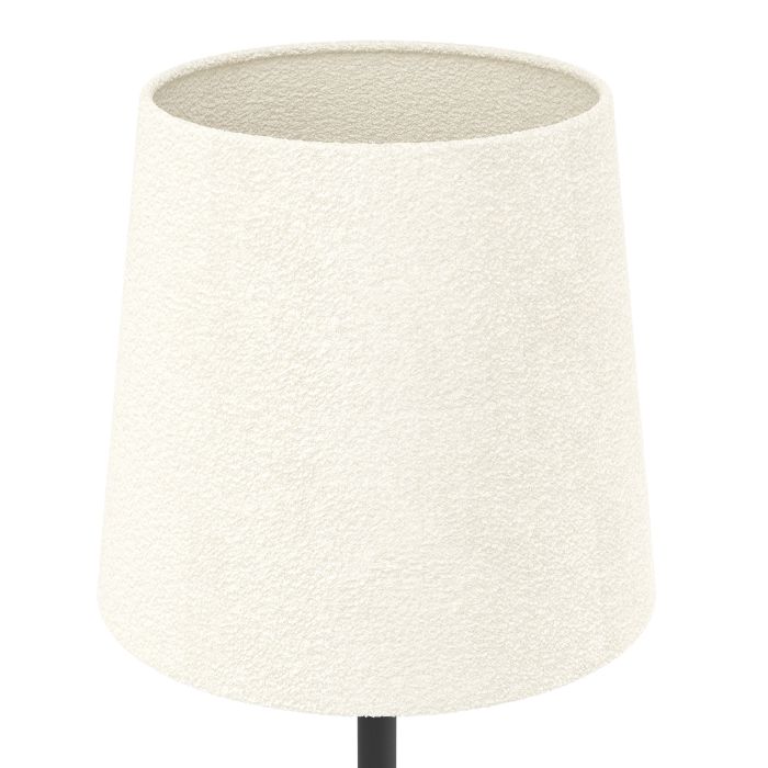 Stalinis šviestuvas EGLO FEBRES, 1xE27, 60W, juodos/baltos sp., Ø18cm, h44cm-1