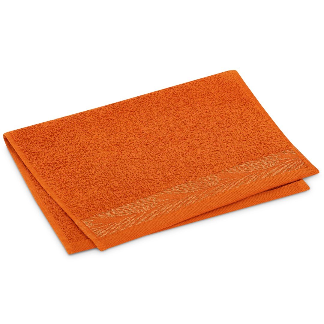 Vonios rankšluostis AmeliaHome ALLIUM Orange, 30x50 cm
