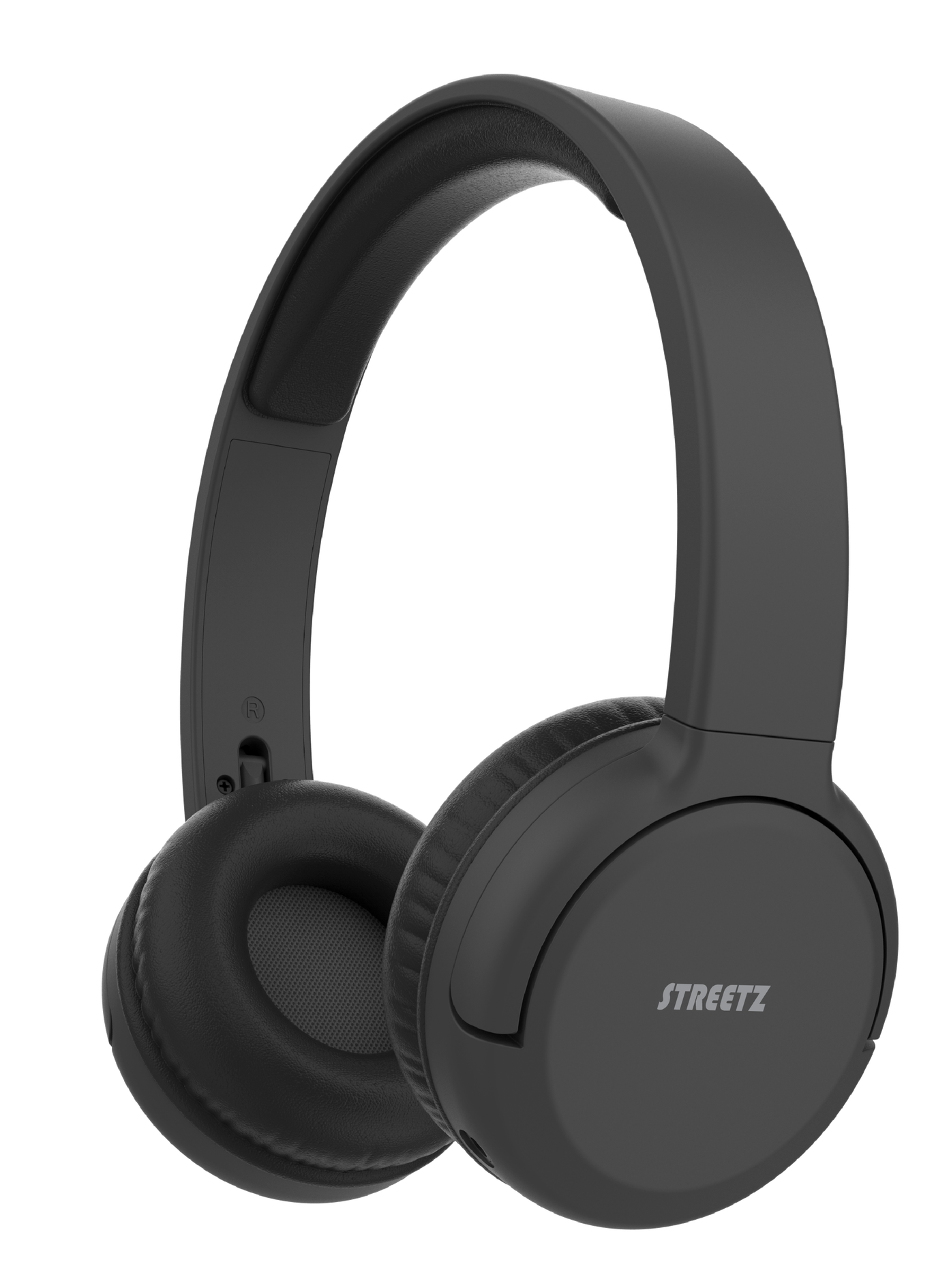 Belaidės ausinės su mikrofonu STREETZ BT210-BLK, juodos sp.-0