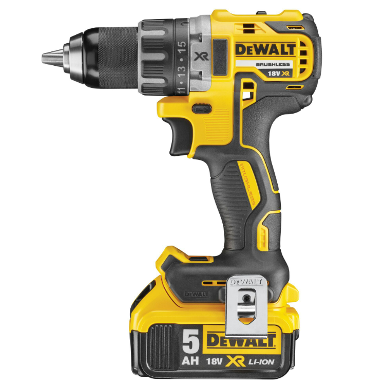 Akumuliatorinis gręžtuvas su akumuliatoriumi Dewalt DCD791P2, 18 V, 5 Ah - 2
