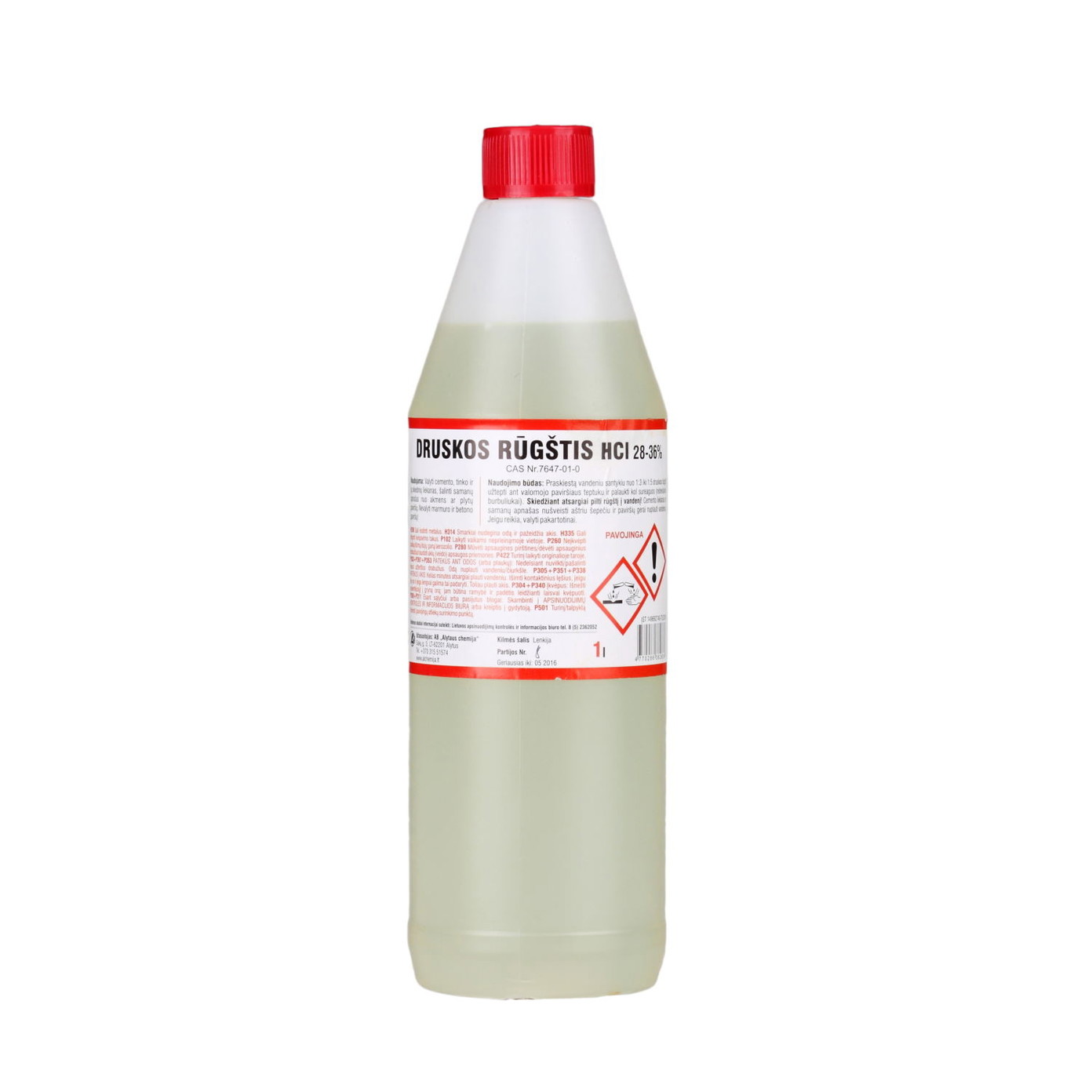 Druskos rūgštis, 1 l-0