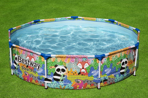 Baseino rinkinys STEEL PRO, 9' x 26"/2,74 m x 0,66 m-1