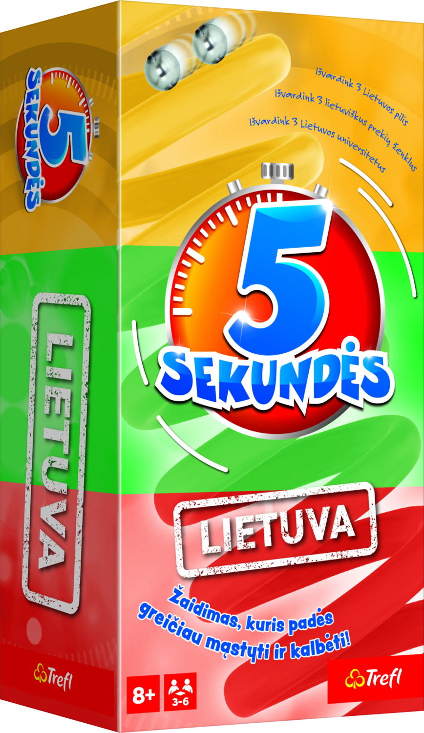 Žaidimas TREFL 5 sekundės žaidimas: Lietuva - 1