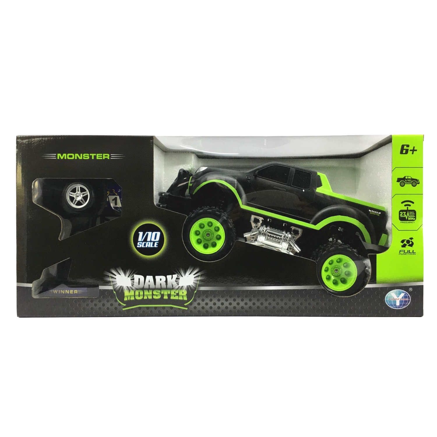 Radijo bangomis valdomas automobilis, 1:10, YDF999R-0