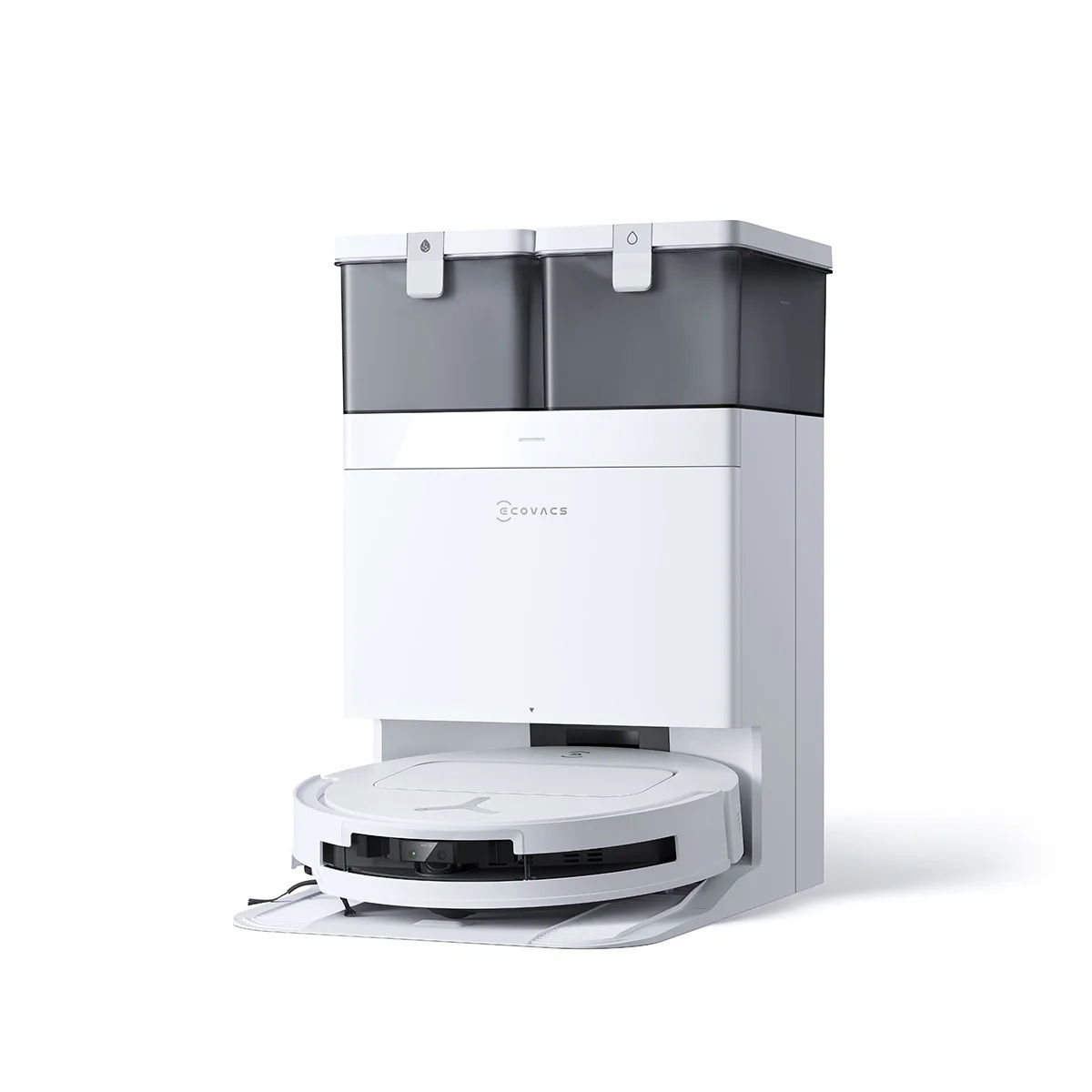 Dulkių siurblys - robotas Ecovacs DEEBOT T50 PRO OMNI, balta-0