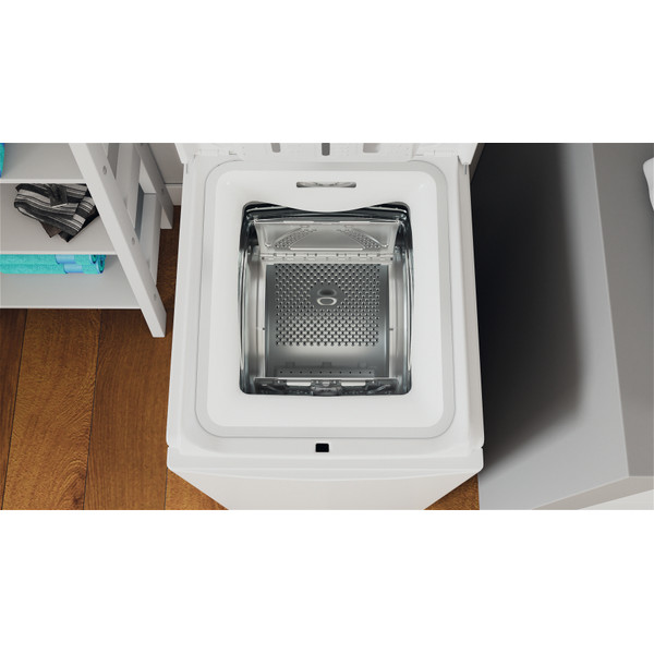 Pakraunama iš viršaus skalbyklė INDESIT BTW L60400 EE/N, 6 kg - 7