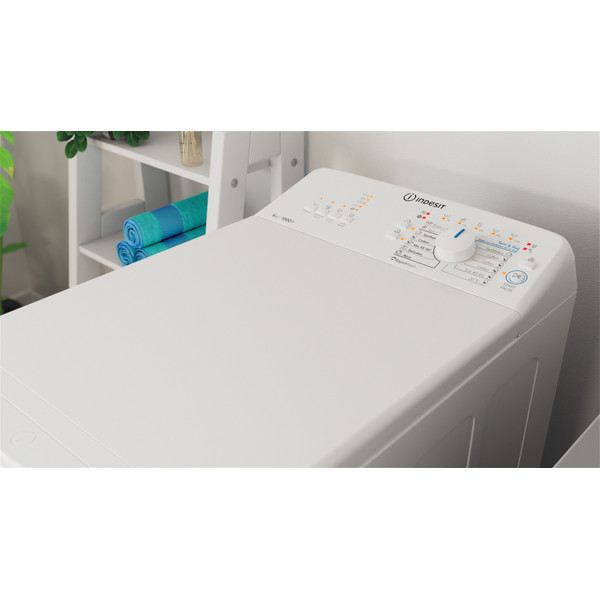Pakraunama iš viršaus skalbyklė INDESIT BTW L60400 EE/N, 6 kg - 4