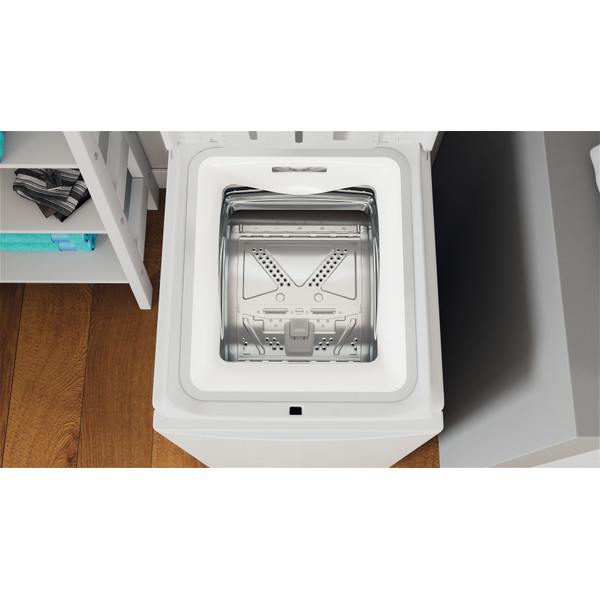 Pakraunama iš viršaus skalbyklė INDESIT BTW L60400 EE/N, 6 kg - 6