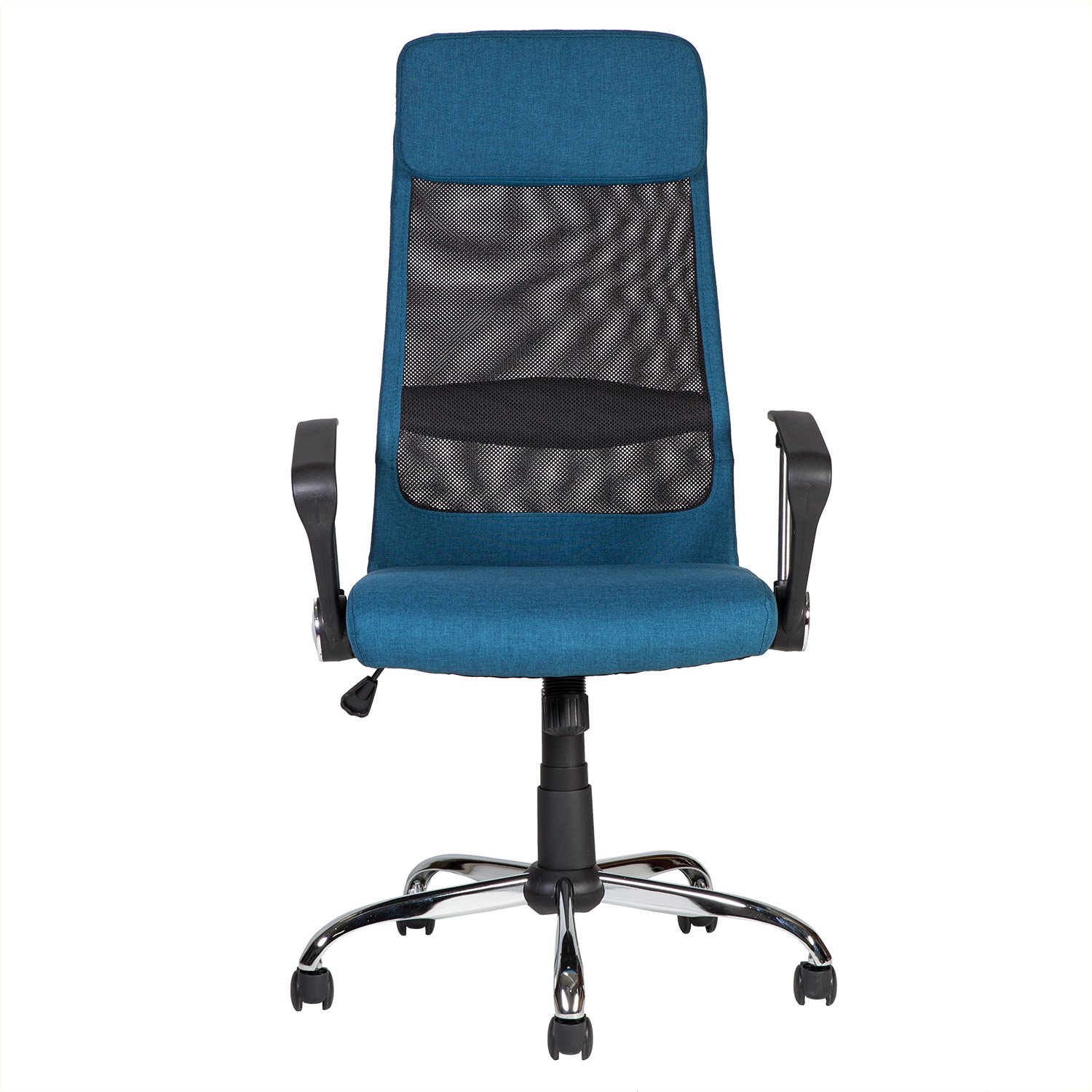 Biuro kėdė DARLA, 62x63x116-126 cm, mėlyna - 2