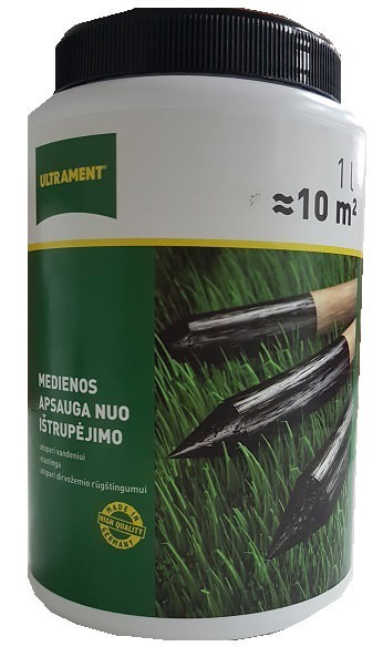Medinių kuolų apsauga ULTRAMENT, 1 l-0