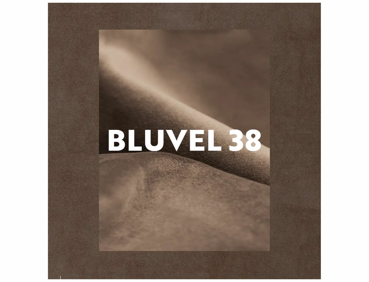 Kėdė Daren Velvet, ruda-1