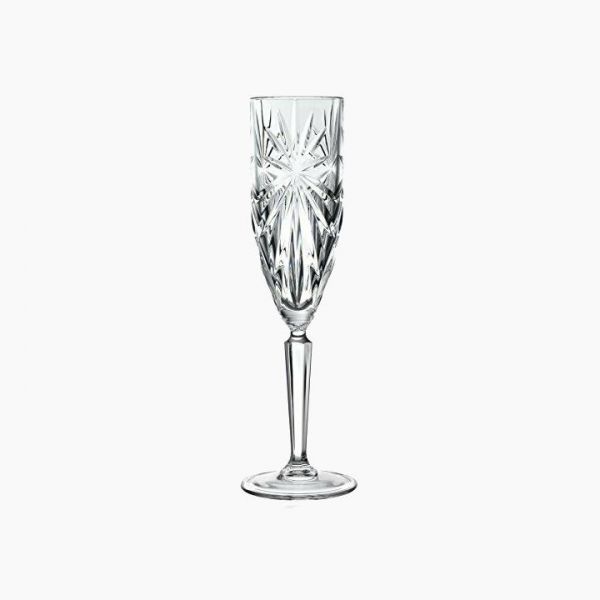 Krištolinės šampano taurės RCR OASIS, 160 ml, 6 vnt-0