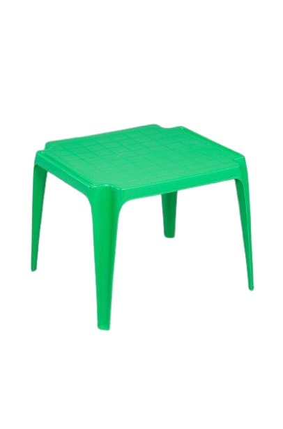 Plastikinis vaikiškas staliukas TAVOLO BABY, 55 x 50 x 44 cm, žalios sp.-0