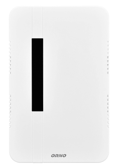 Laidinis durų skambutis, 2 tonai,  BREVIS MAXI AC 230V OR-DP-MR-150/PW ORNO, baltos sp.