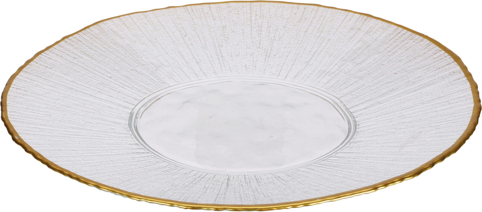 Pietų lėkštė GOLDEN RIM, 28 cm, 1 vnt