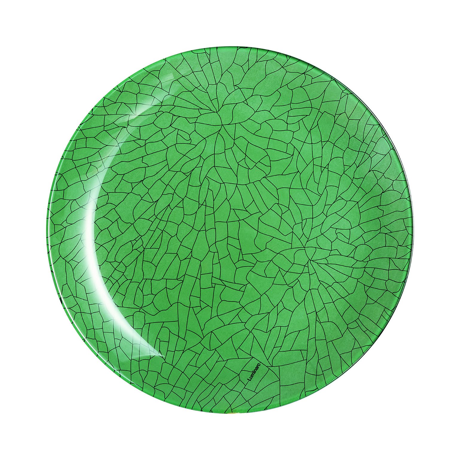 Desertinė lėkštė Luminarc MINDY, žalios sp., 20,5 cm