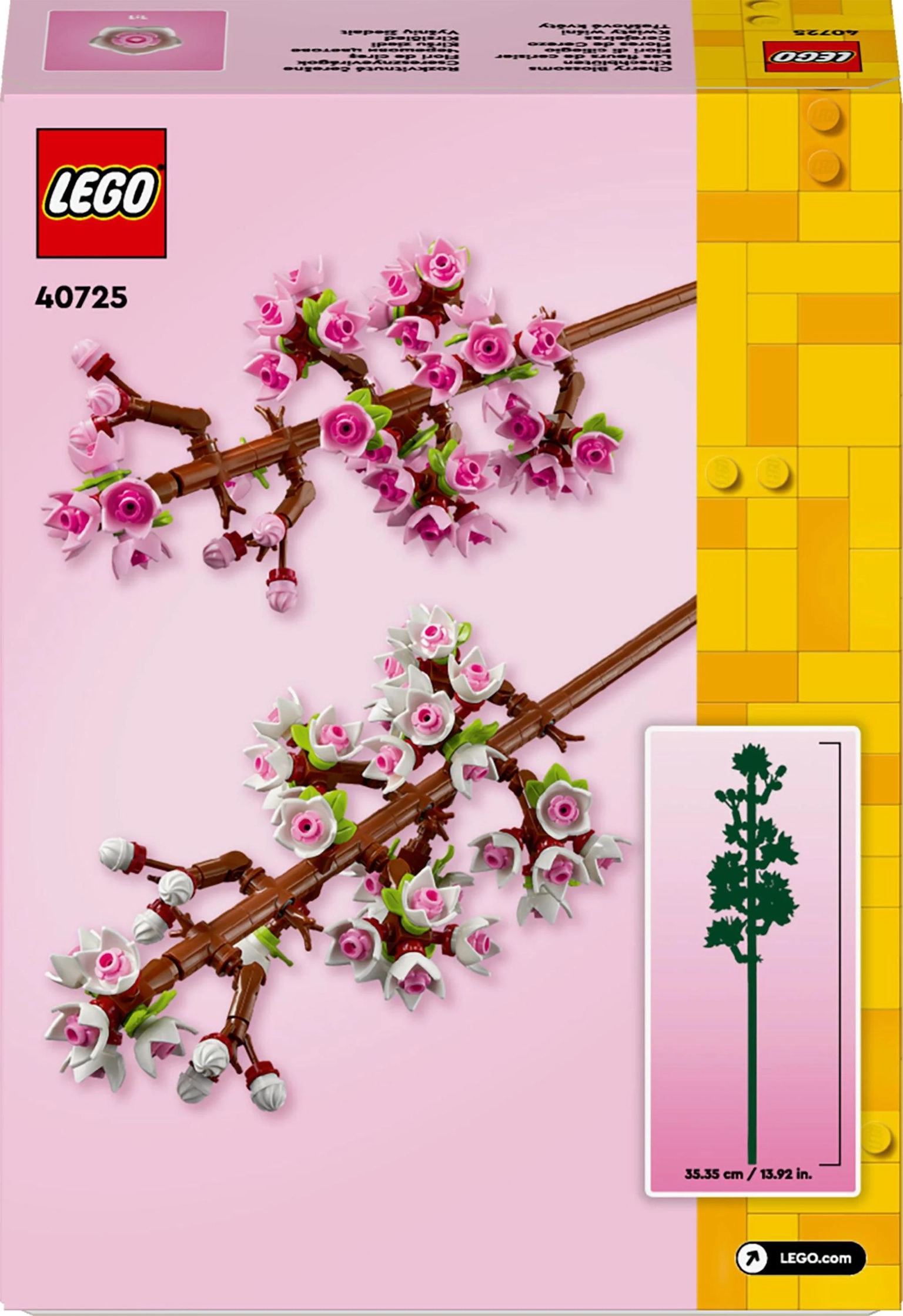 Konstruktorius LEGO Botanicals Cherry Blossoms, 40725 - 2