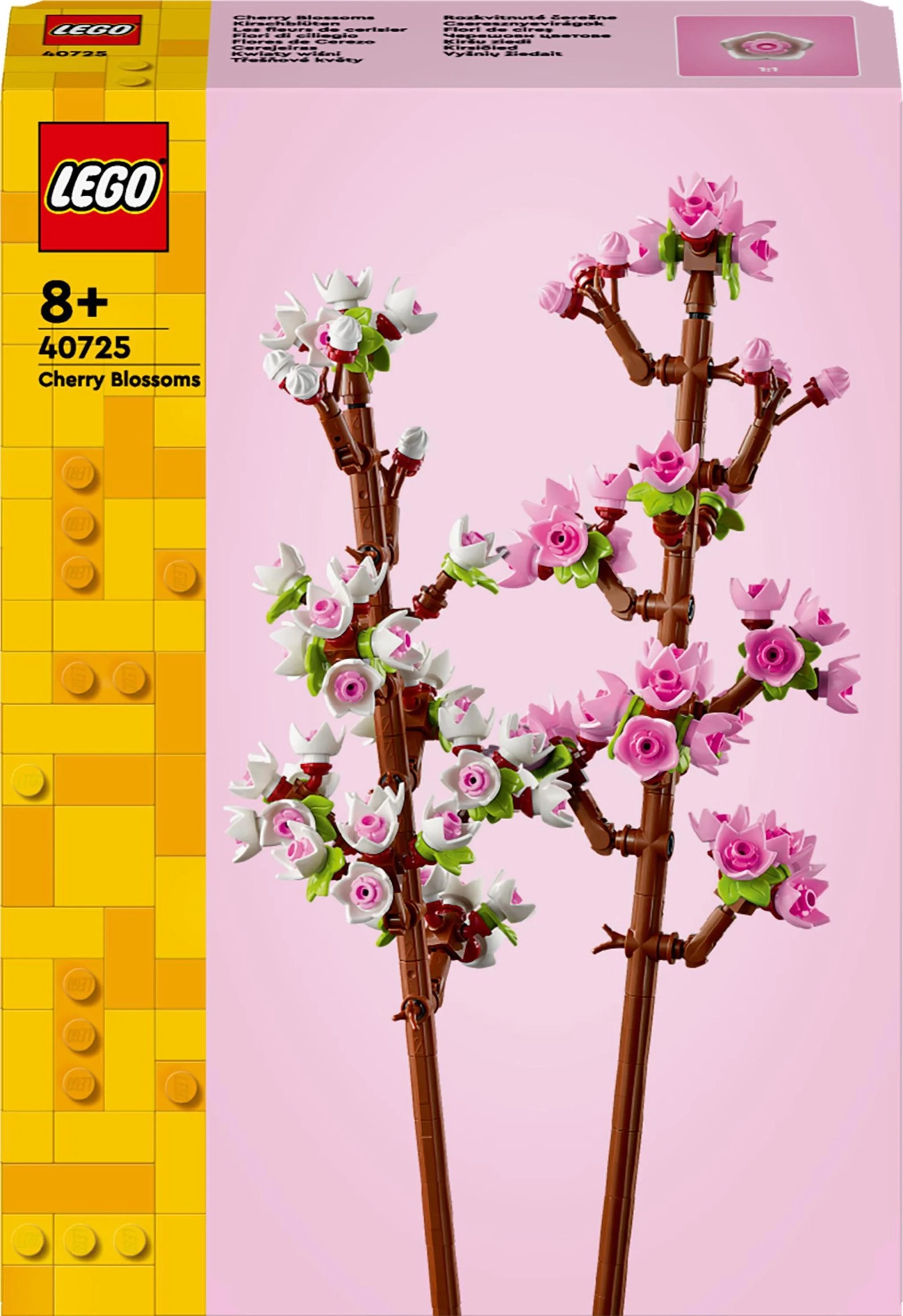 Konstruktorius LEGO Botanicals Cherry Blossoms, 40725 - 1